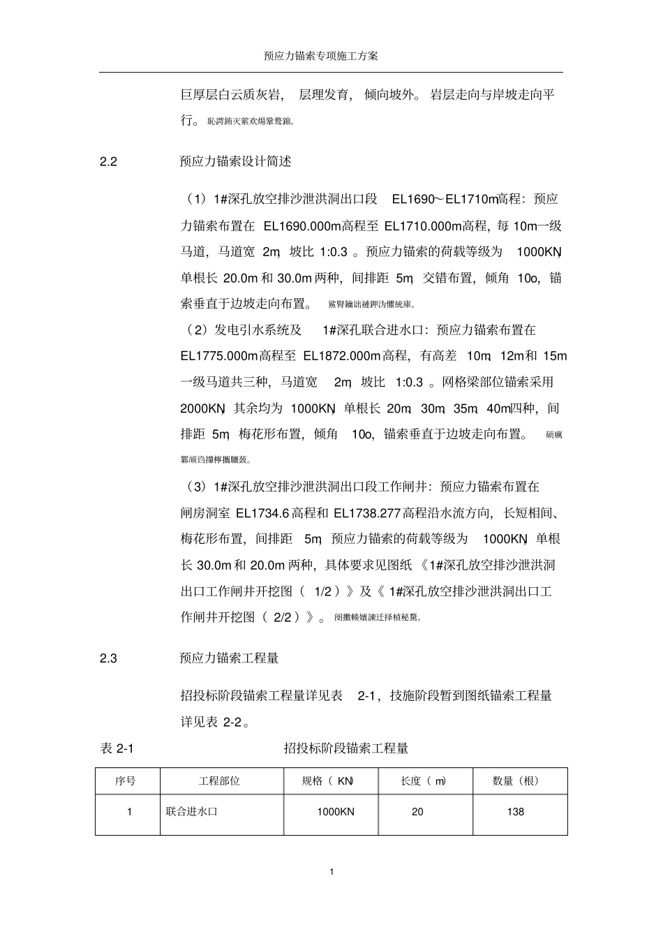 预应力锚索施工专项方案_第3页