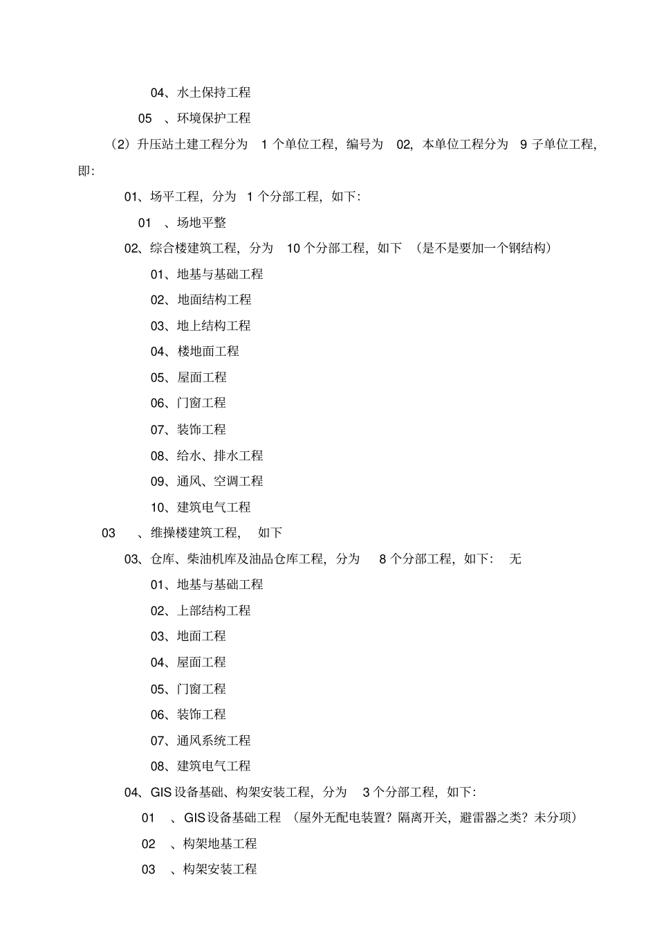 风电场工程质量验评划分项目编制说明_第3页