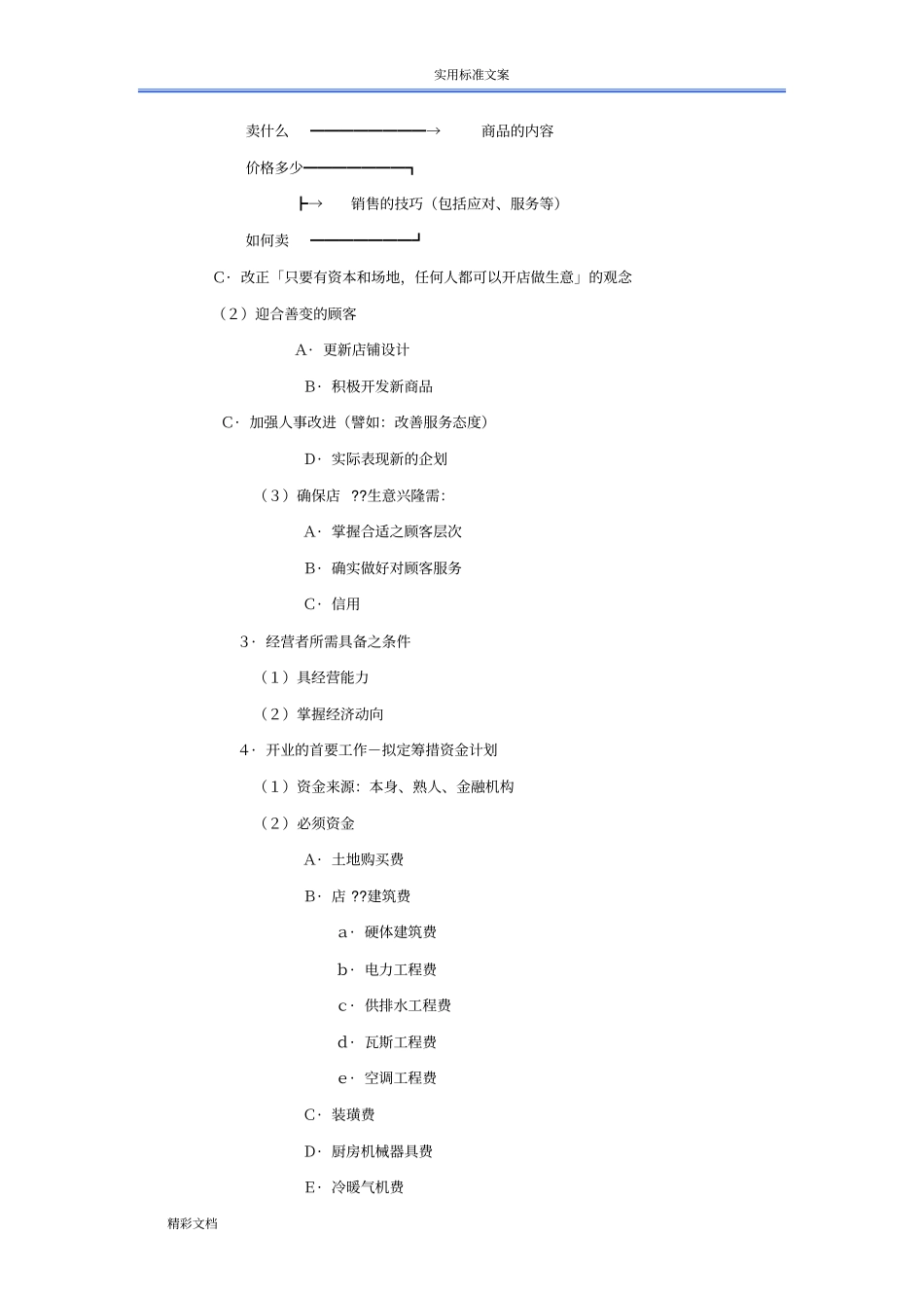 餐饮店开业筹备流程_第2页