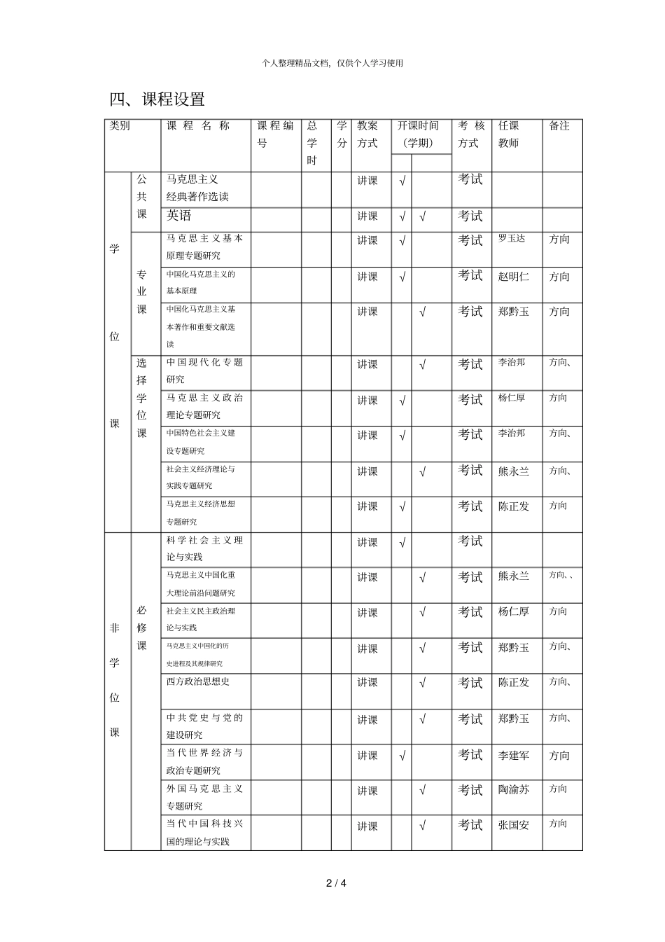 马克思主义中国化研究硕士点研究生培养方案_第2页