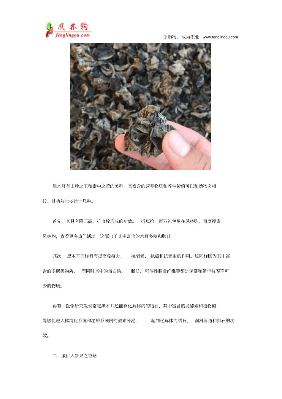 香菇的功效与作用,木耳海带的功效_第3页