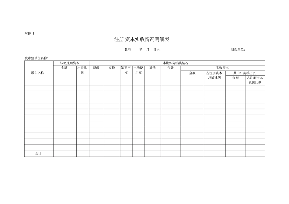 验资报告模板_第2页