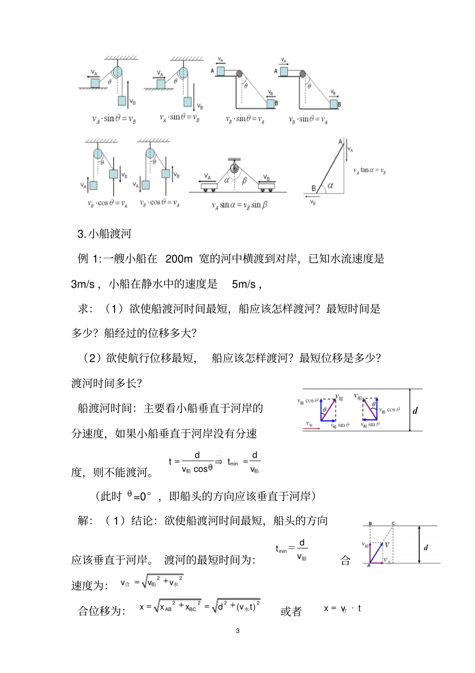 高一物理必修2知识点总结讲解_第3页