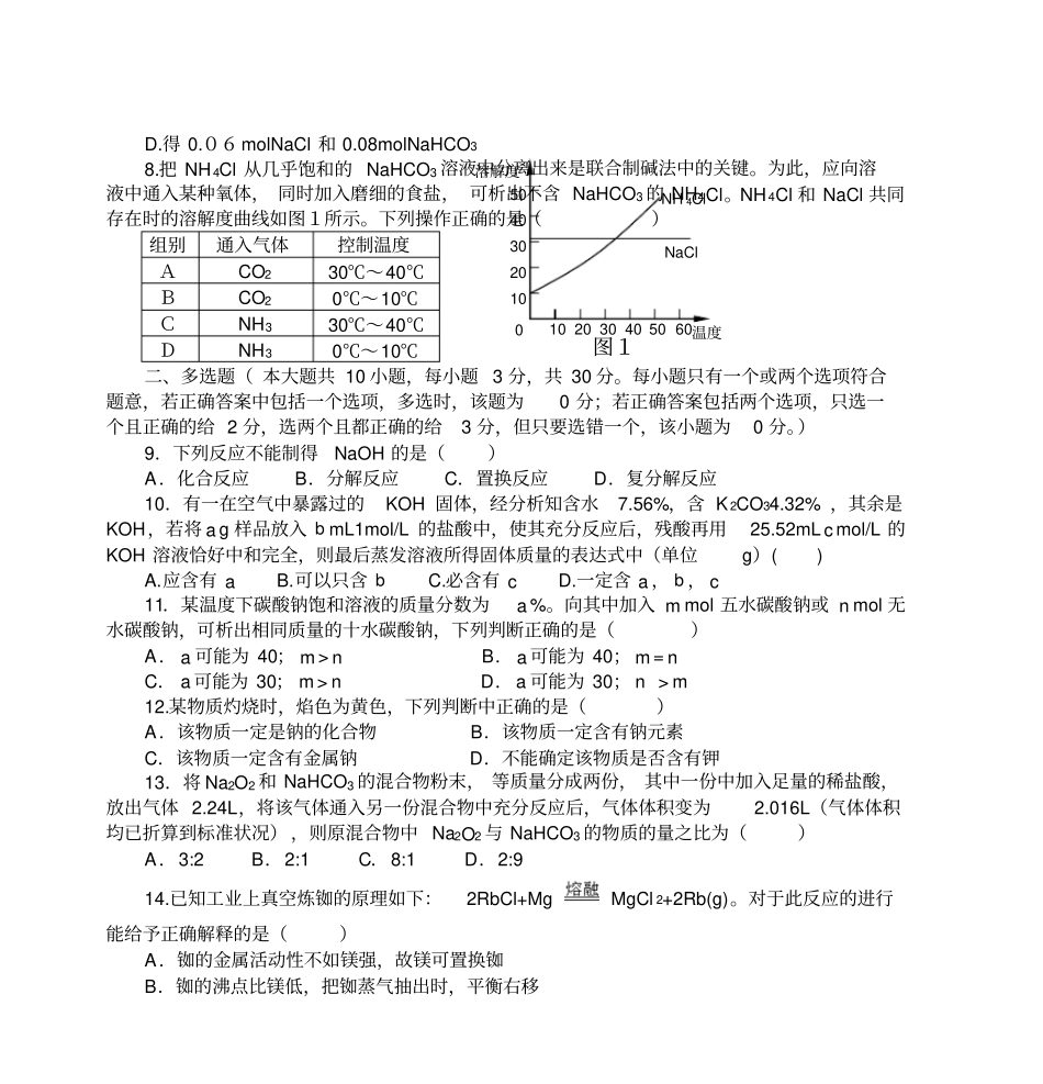 高三化学第一轮总复习之二总结_第2页