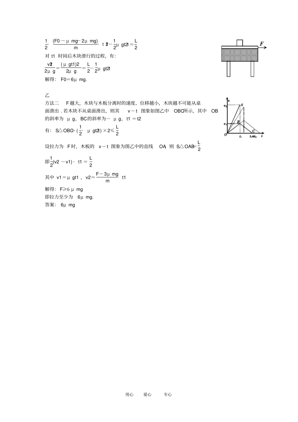高三物理一轮复习试题：牛顿定律的应用_第3页