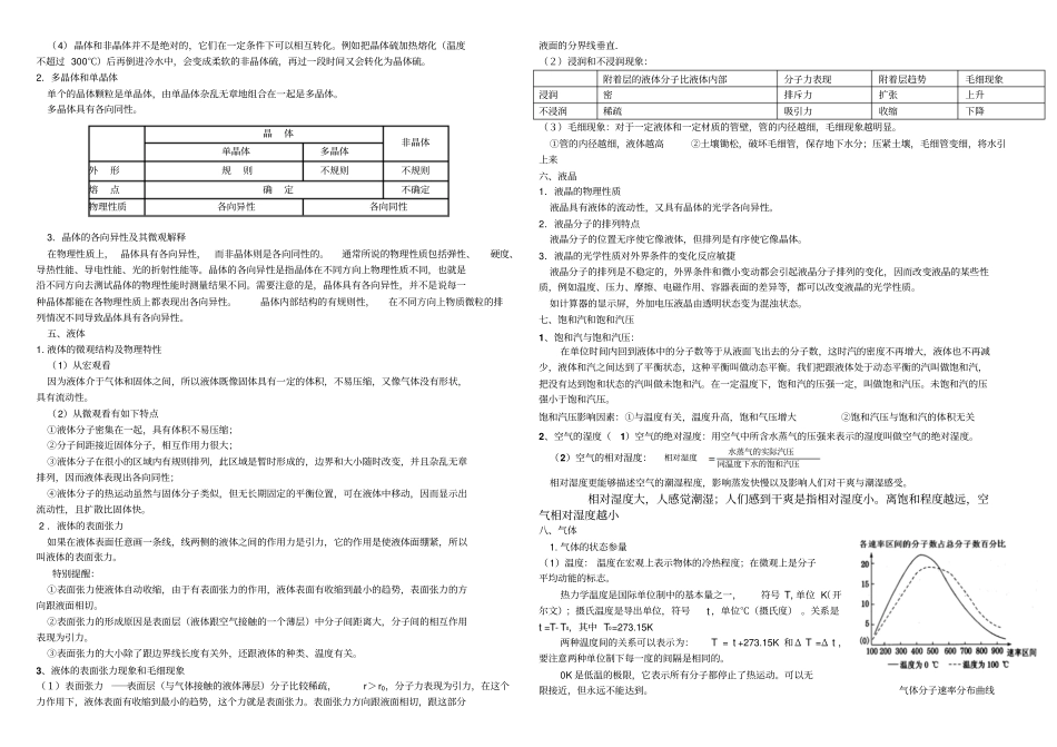 高三物理复习3热学必背_第3页