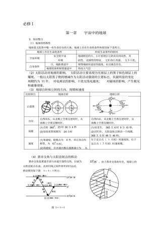 高中地理学业水平测试总复习