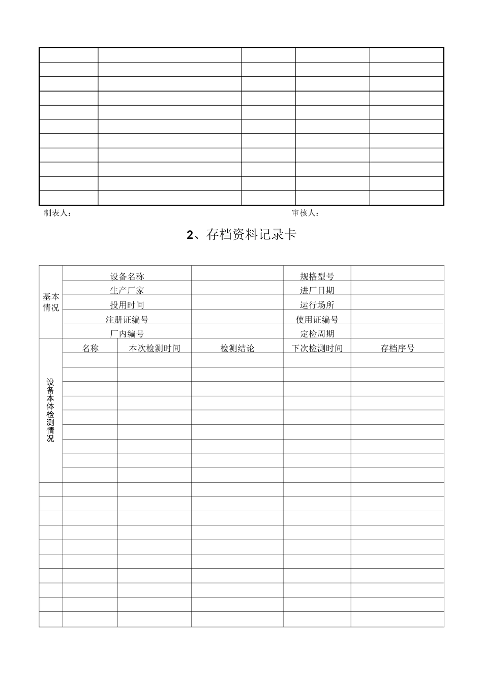 特种设备台账档案_第3页