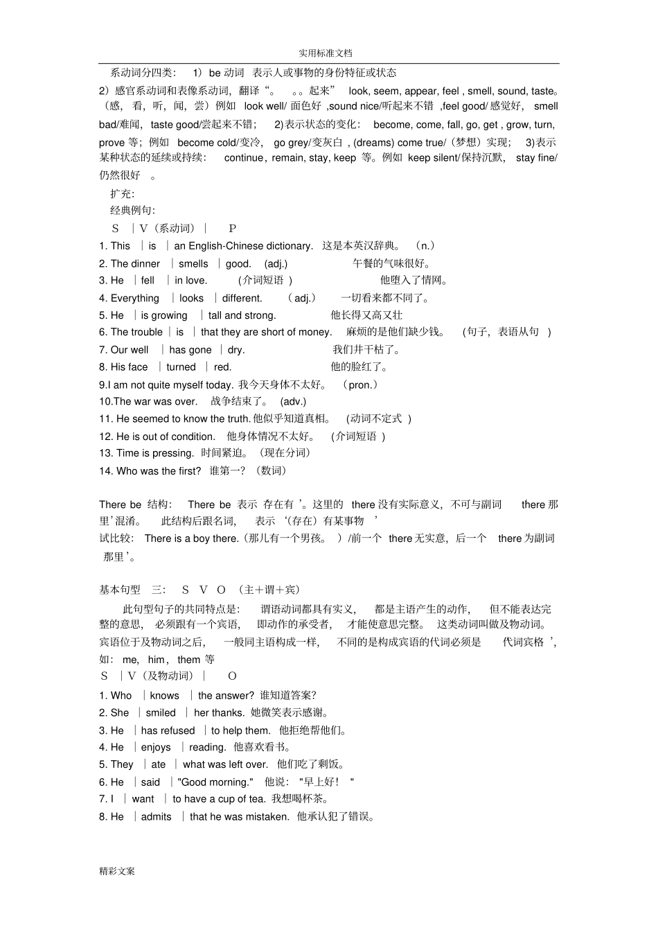 高中的英语的句子结构及类型大全_第2页