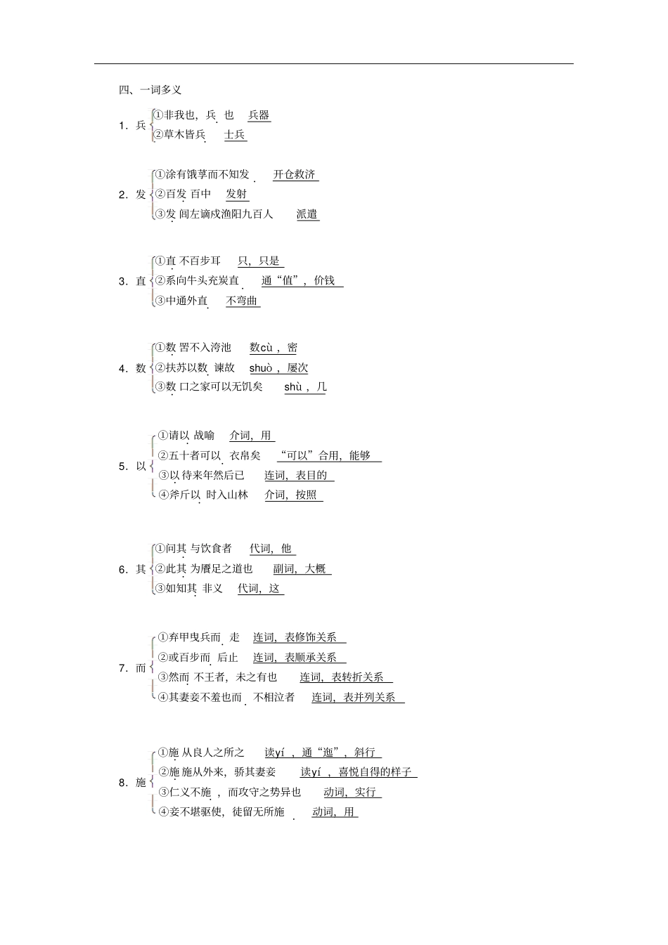 高中语文新人教版选修先秦诸子选读王好战,请以战喻讲义_第2页