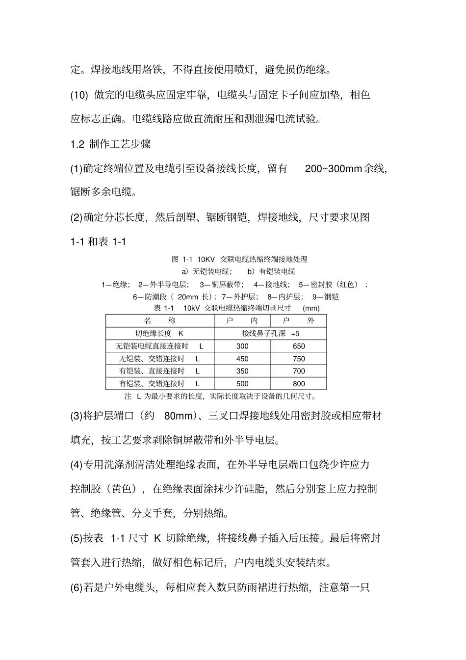 高压电缆头制作方案_第2页