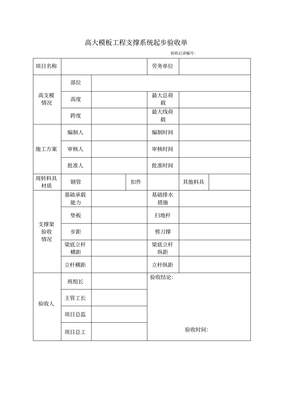 高大支模验收表_第1页