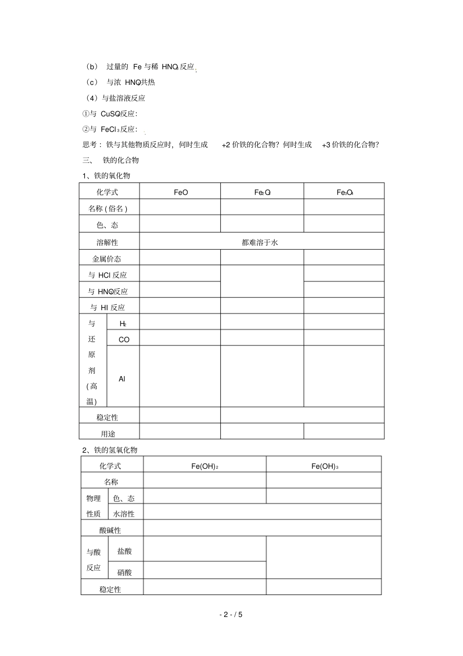 高考化学考点复习讲析_第2页