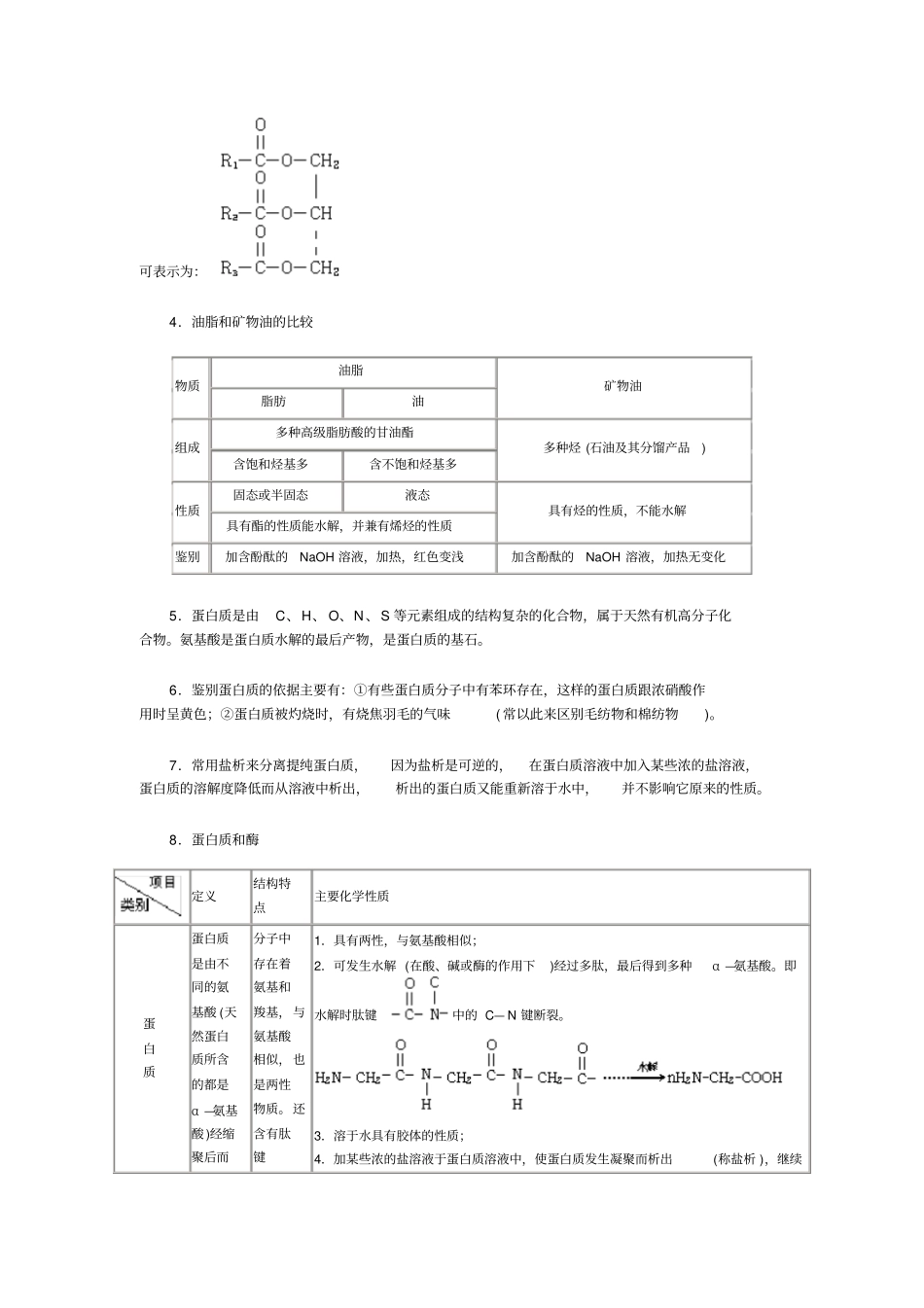 高考总复习二十三大营养物质_第2页