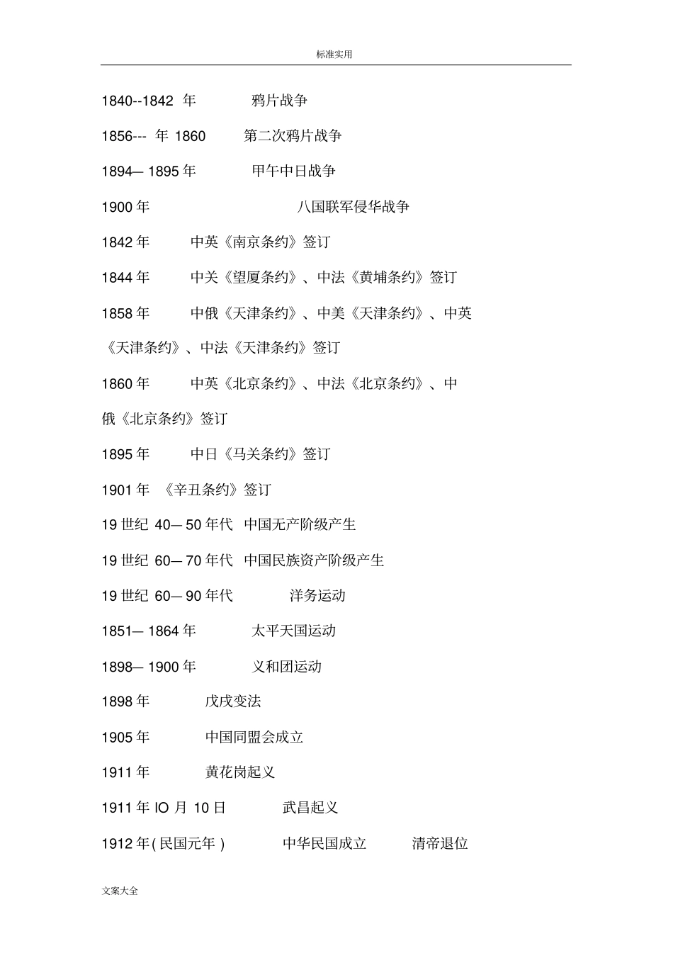 高考的必背历史时间表_第1页