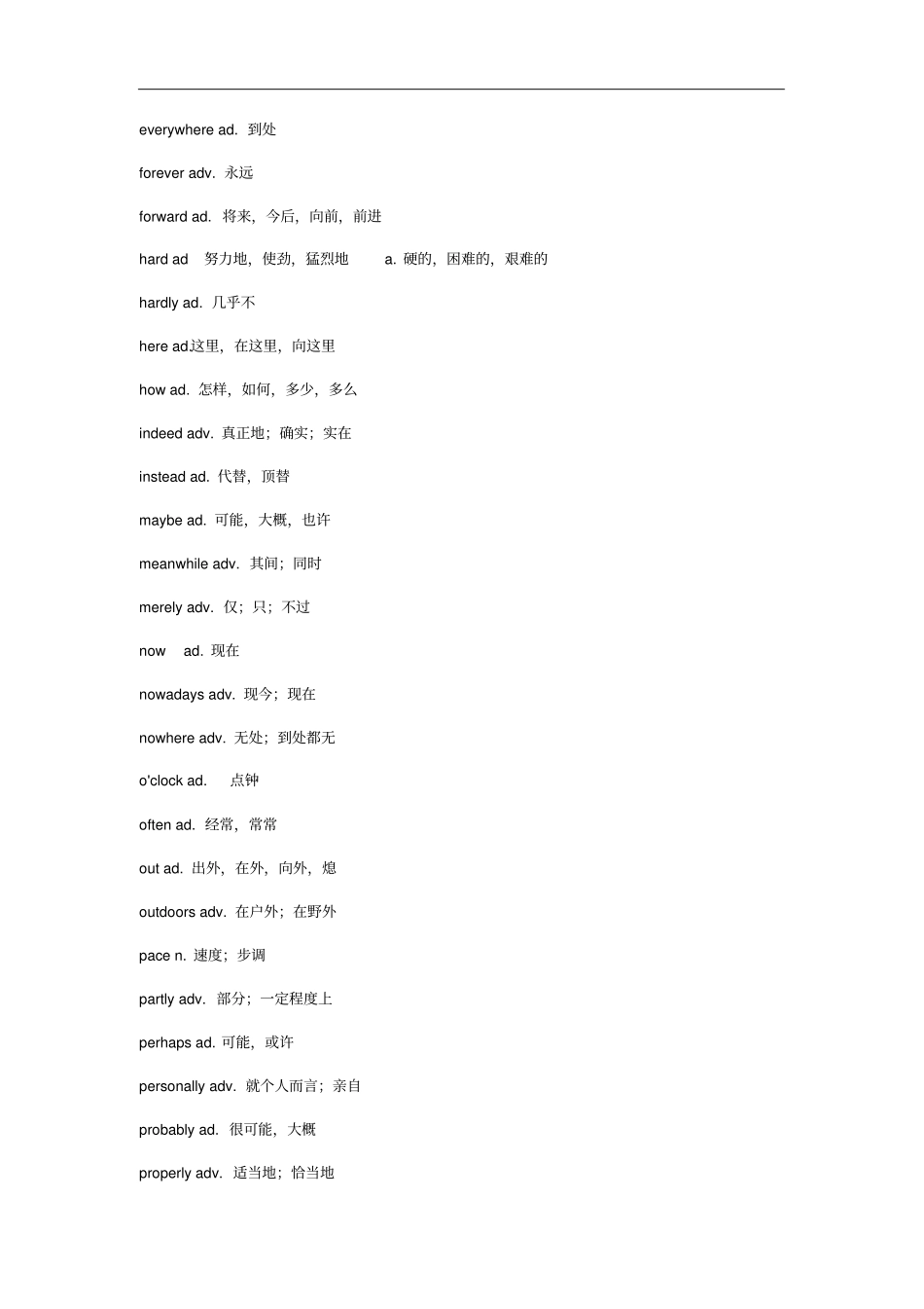 高考考纲3500词之副词汇总_第2页