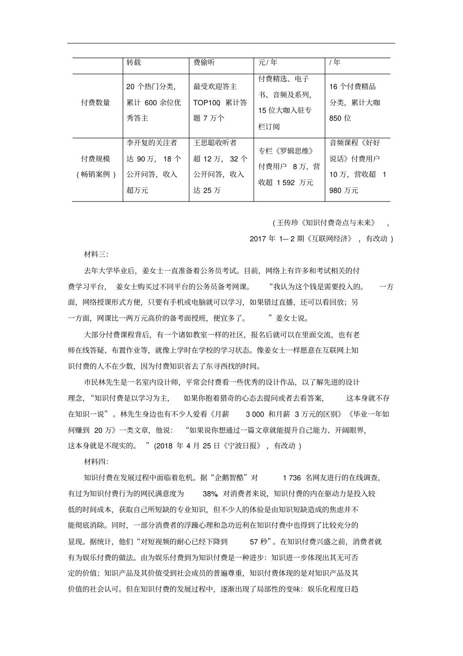 高考语文二轮复习现代文阅读作业浙江专用_第2页