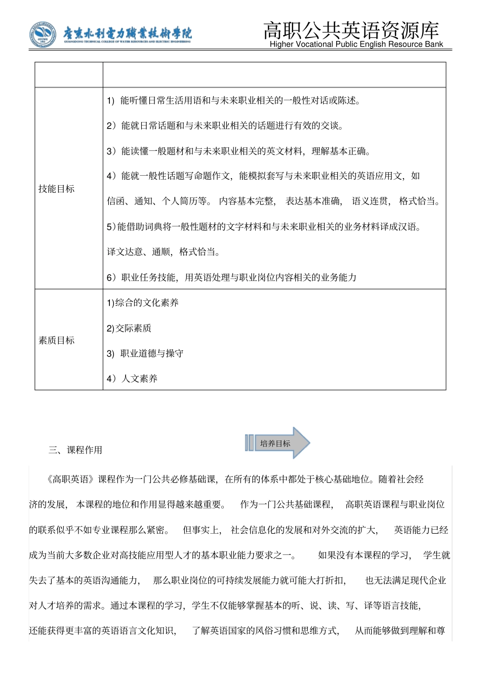 高职英语课程定位龚概要_第2页
