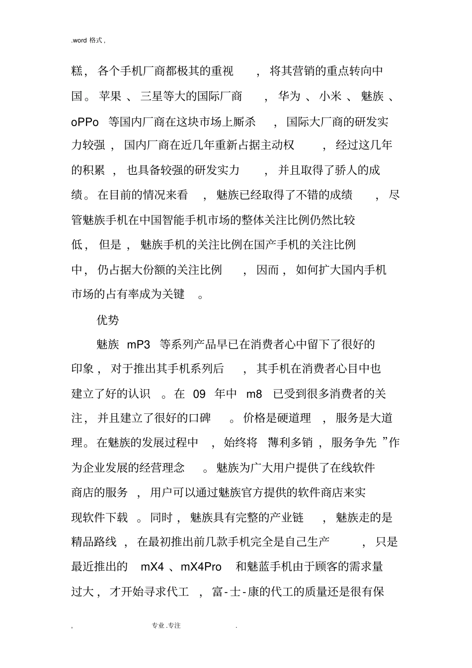魅族场营销策略分析_第2页