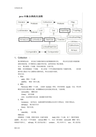 黑马程序员java培训就业班笔记集合体系地的总结