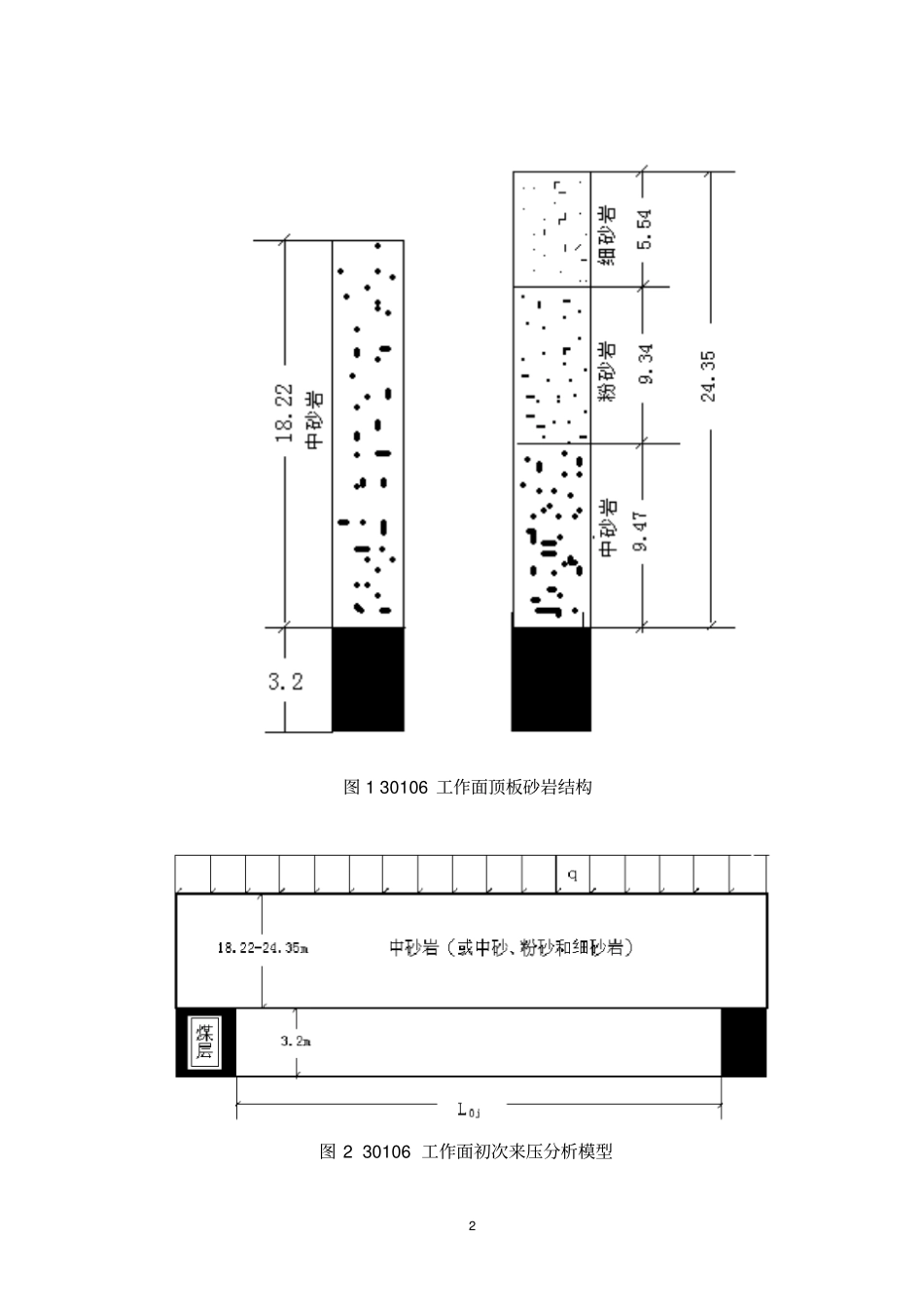 龙华煤矿初次放顶施工方案_第2页