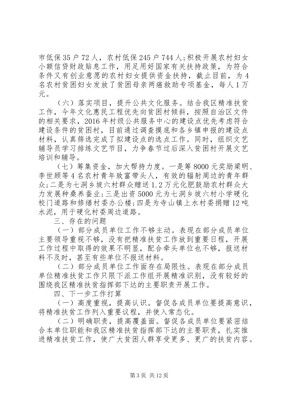 乡镇精准扶贫总结报告_第3页