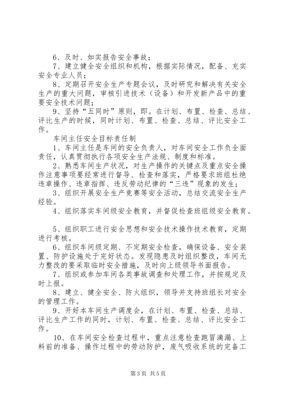 主要负责人安全职责_第3页