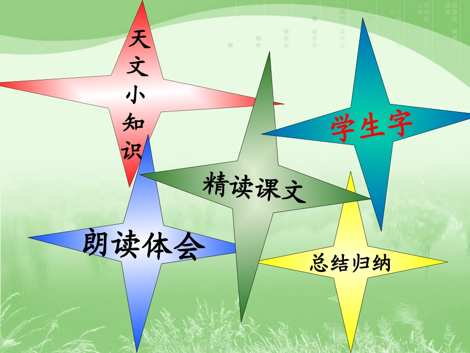《数星星的孩子》教学课件2_第2页