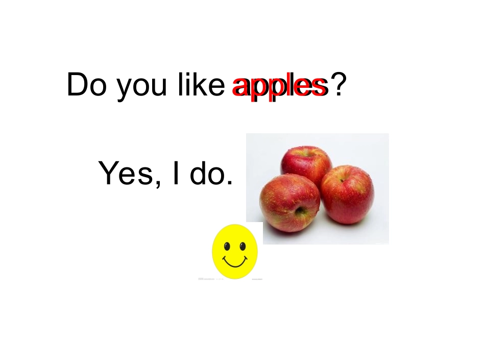 微课unit5Doyoulikepears_第3页