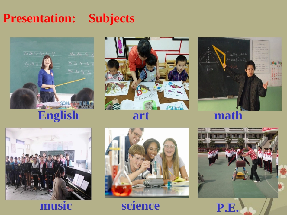七年级英语上册_Unit9_My_favorite_subject_is_science课件_人教新目标版_第2页
