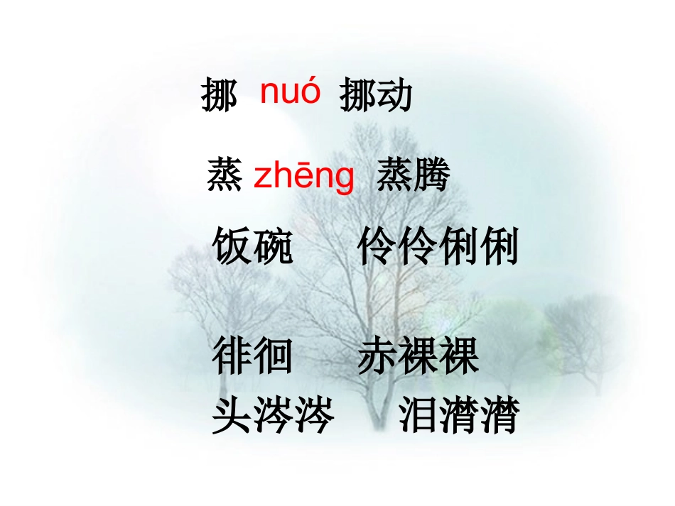 《匆匆》教学课件1(1)_第3页