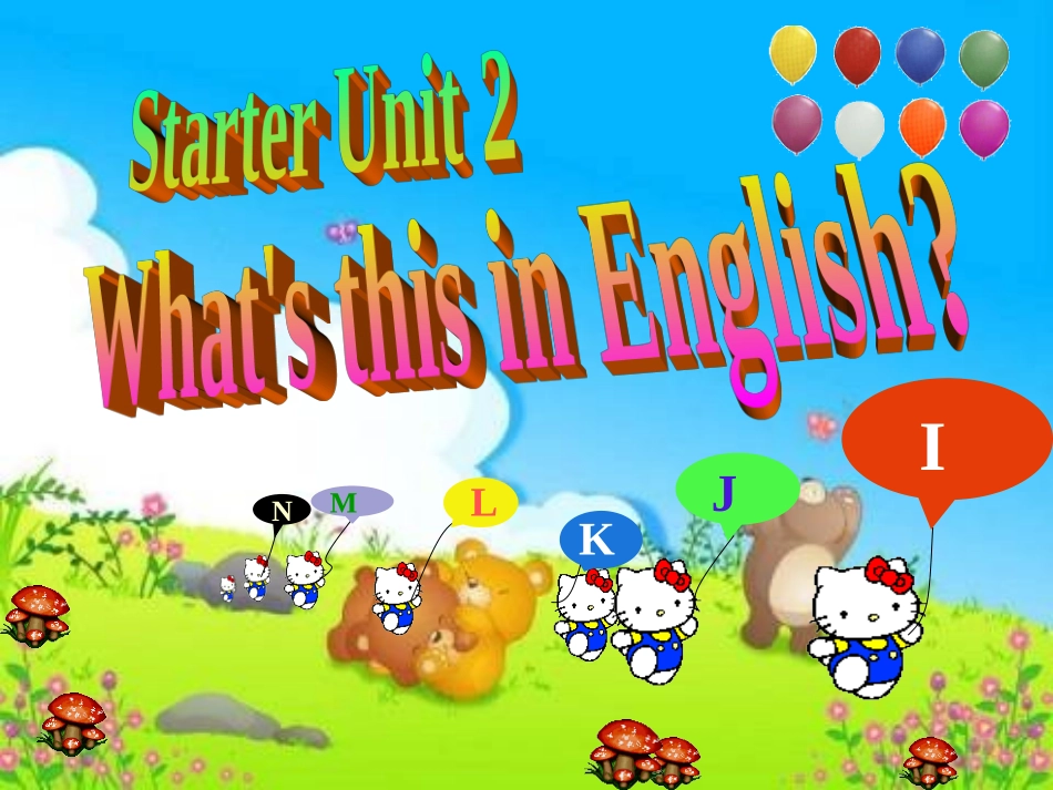 七上StarterUnit2period2课件_第1页
