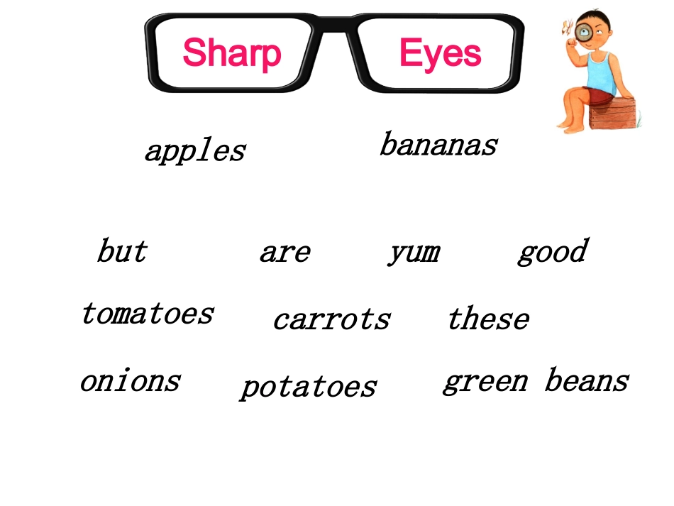 四年级下册unit4partblet'slearn_第2页