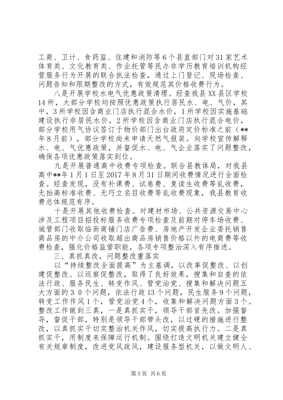 XX年度履职尽责督促检查工作总结_第3页