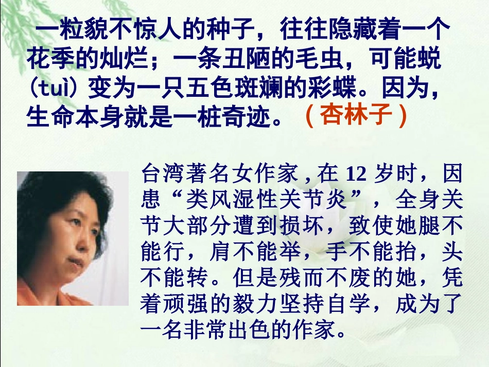 《生命生命２》PPT课件_第2页