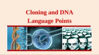 CloningandDNA知识点