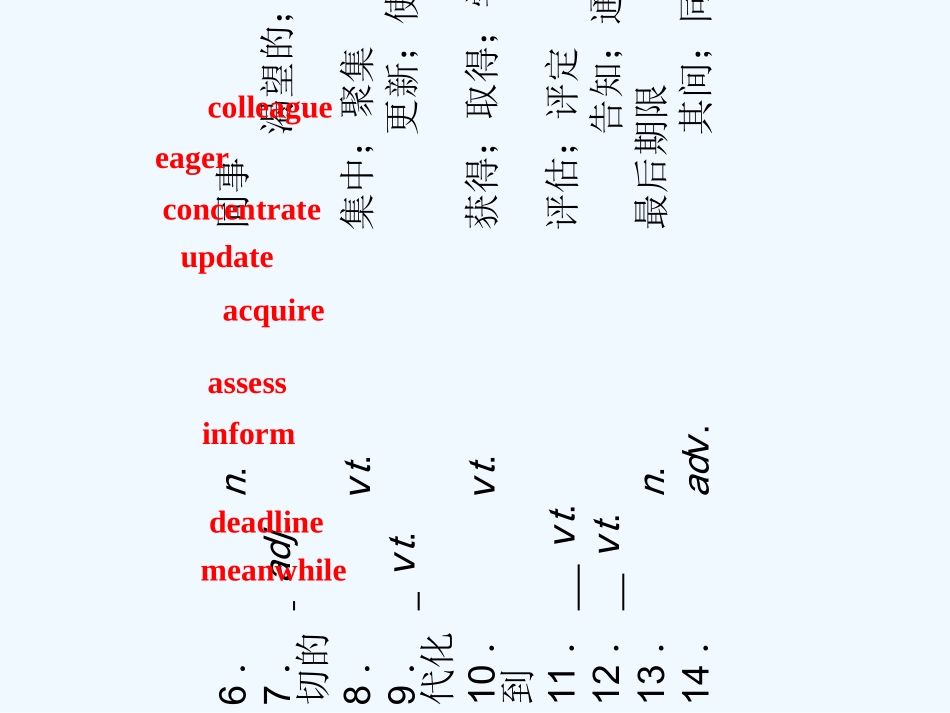 【河南专版】《金版新学案》2011高三英语一轮课件 新人教版必修5-4_第3页
