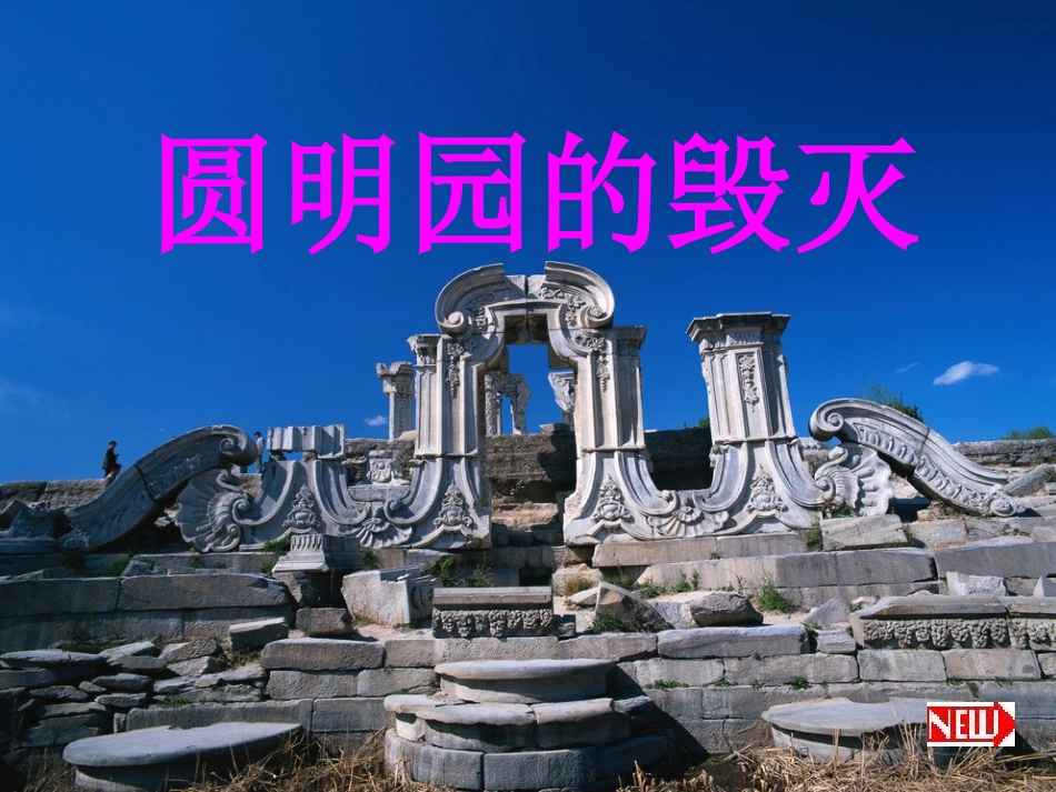 《圆明园的毁灭》教学课件与说课课件_第1页