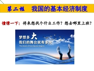 黑龙江省大庆市育才中学人教版高一政治必修一课件：42我国的基本经济制度(共58张PPT)