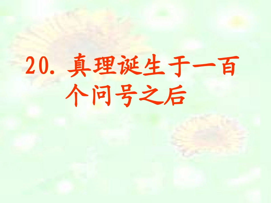真理诞生于一百个问号之后课件(PPT)_第2页