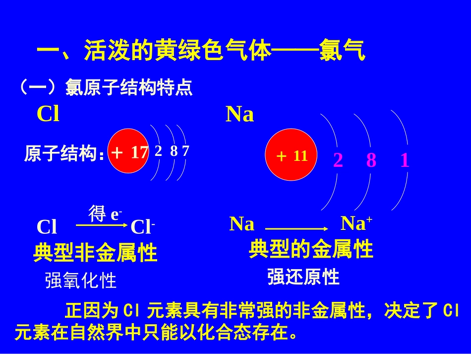富集在海水中的元素氯第一课时_第2页