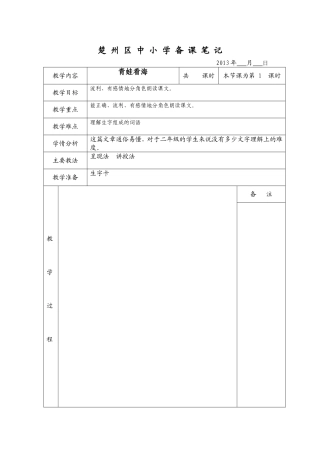青蛙看海 (2)