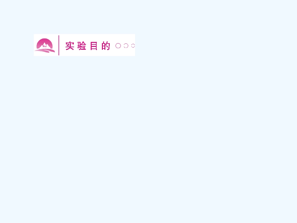 （新课标安徽专版）《金版新学案》2011高三物理一轮复习 实验：研究匀变速直线运动课件_第2页