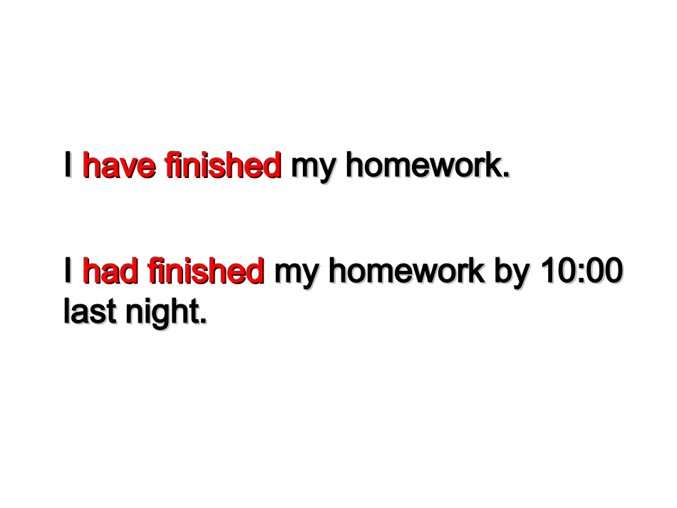 现在完成时与过去完成时的区别_第2页