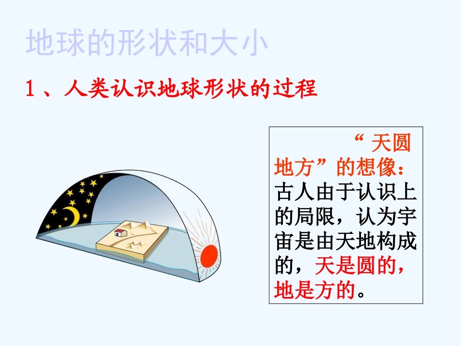 七年级地理上册 第一章第一节《地球和地球仪》课件 人教新课标版_第3页
