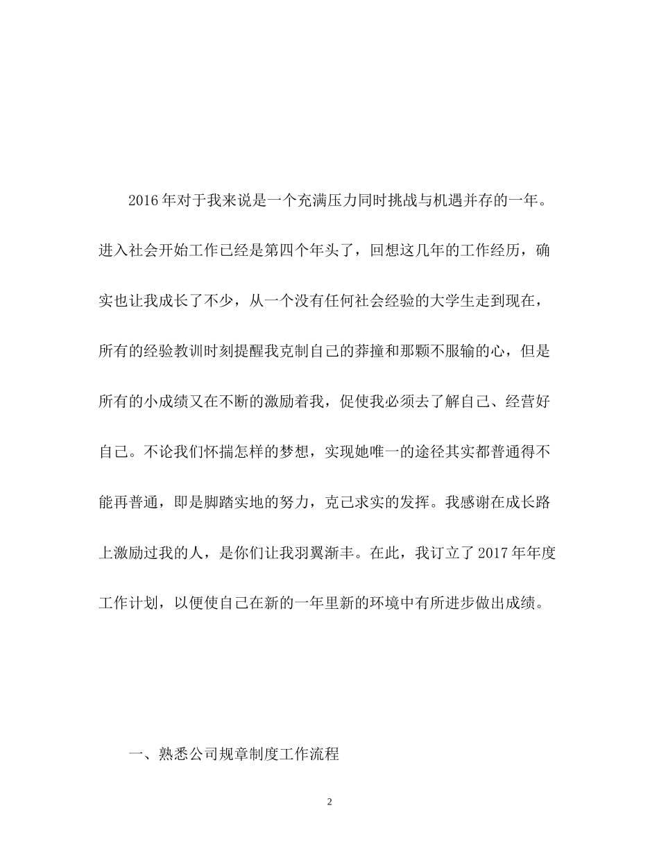 企业个人新年工作计划_第2页