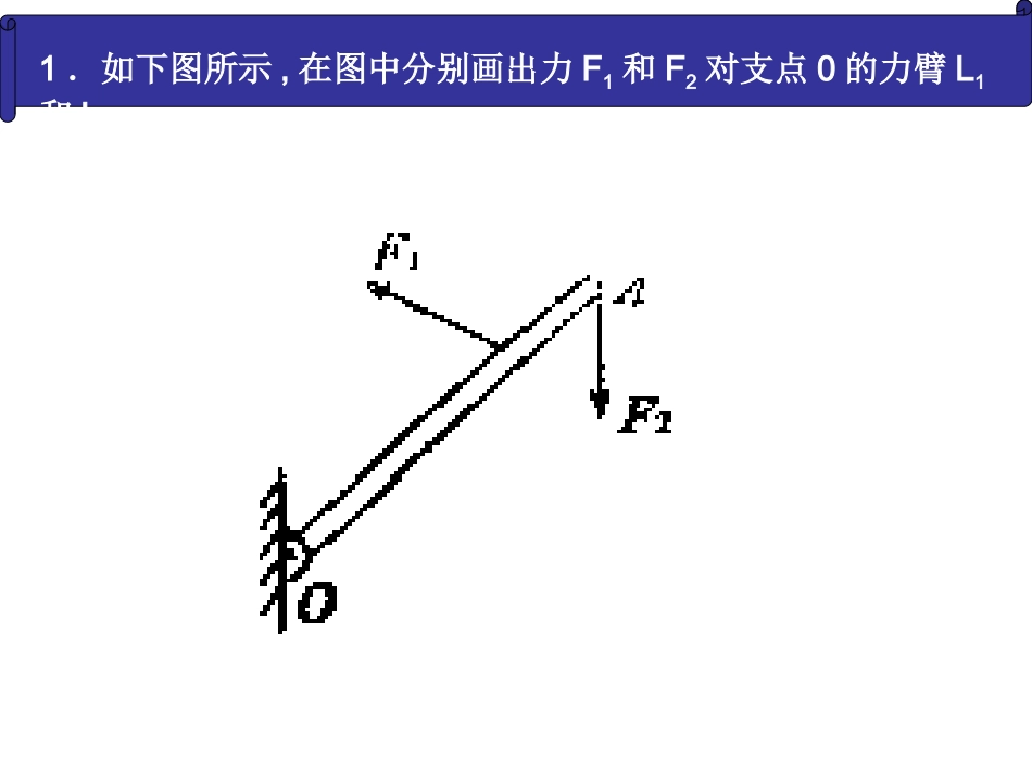 专题练习：杠杆作图_第2页