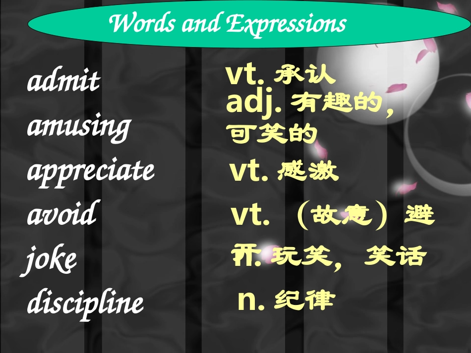 外研高一一册Module2IntroductionandReading课件_第3页