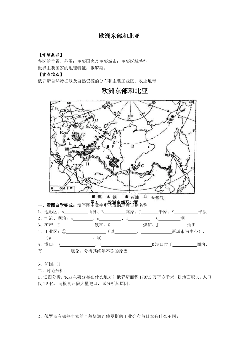 欧洲东部和北亚_第1页