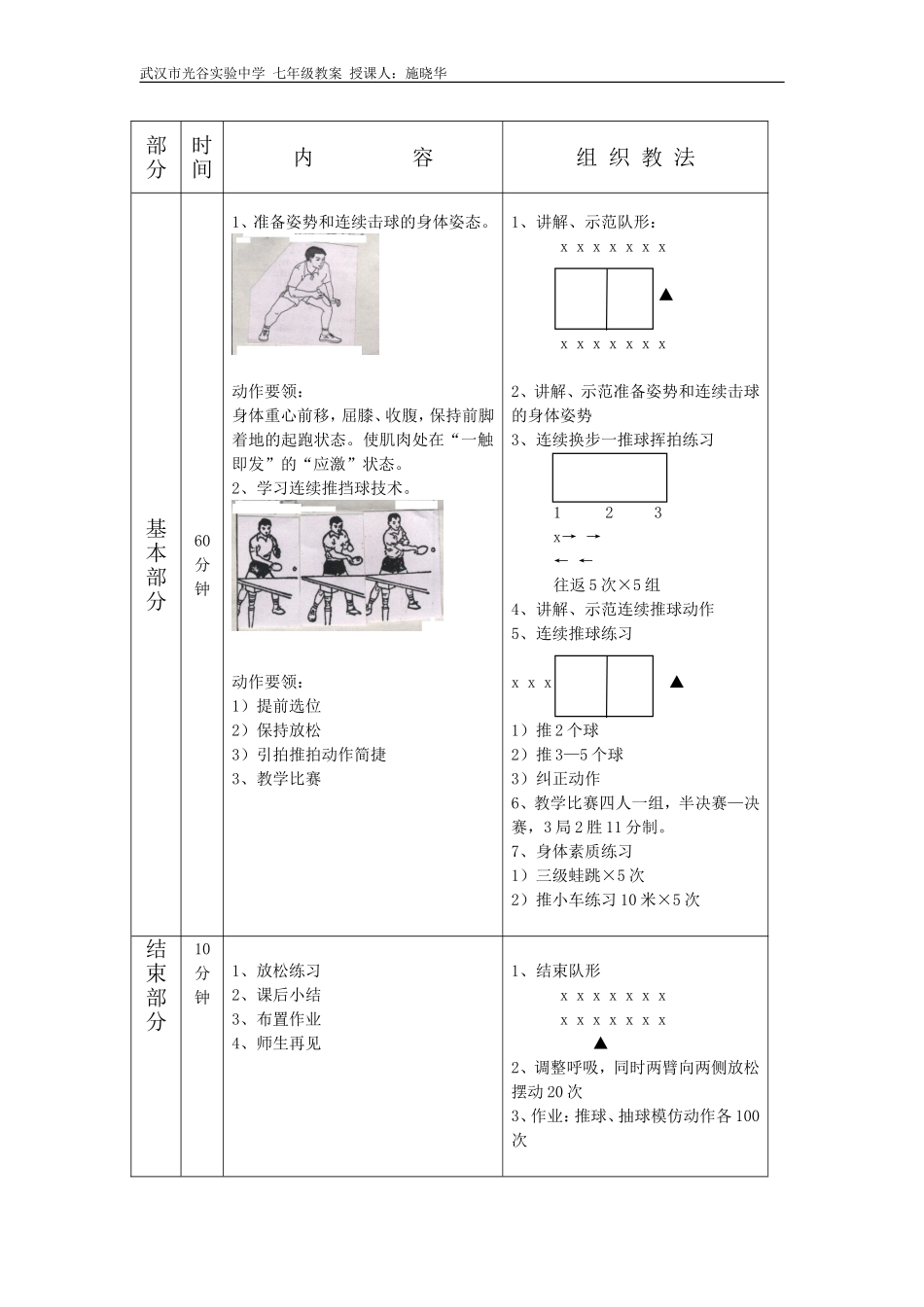 乒乓球教案第五课_第2页
